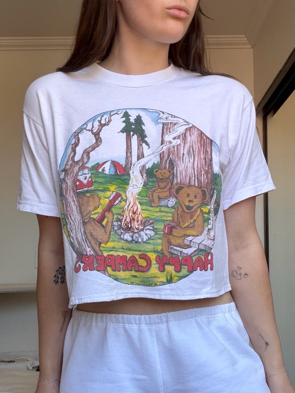 Vintage 'Happy Campers' Grateful Dead Tee